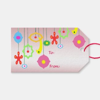 Christmas Ornaments Pack of Gift Tags