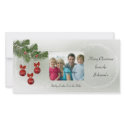 Christmas Ornaments Photo Card photo cards