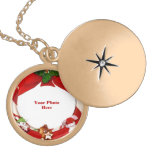 Christmas Ornaments Photo Frame Locket