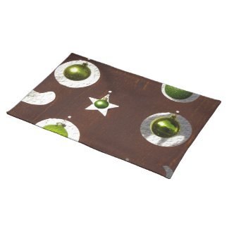 Christmas Ornaments Placemats