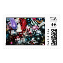 Christmas Ornaments postage