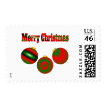 Christmas Ornaments postage