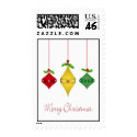 Christmas Ornaments Postage Stamp