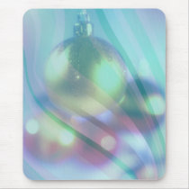 CHRISTMAS ORNAMENTS & RIBBONS by SHARON SHARPE mousepads by sharonsharpe CHRISTMAS ORNAMENTS & RIBBONS by SHARON SHARPE mousepads
