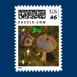 Christmas Ornaments Stamps - "Joy" stamps