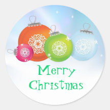 Christmas Ornaments Stickers