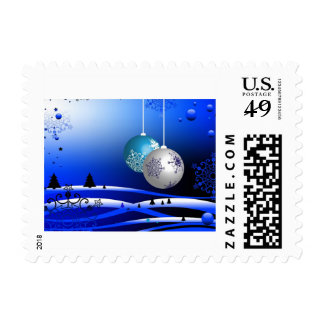CHRISTMAS ORNAMENTS USA POSTAGE STAMP