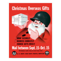 Christmas Overseas Gifts -- WWII Posters