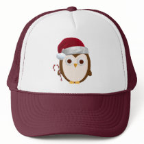 Christmas Owl Trucker Hats