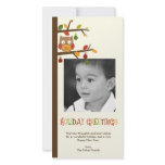Christmas Owl Holiday Photo Card
