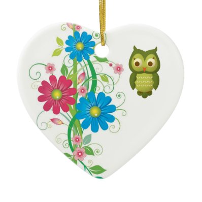 Christmas Owl Christmas Tree Ornaments