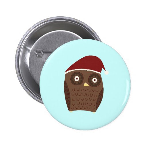 Christmas Owl Pin