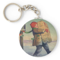 Christmas Package keychains by ChristmasCafe Christmas Package keychains