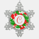 Christmas Paint Splatter Ornaments