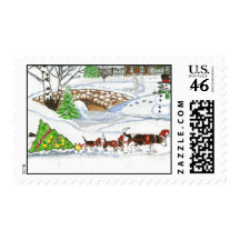 CHRISTMAS PAINTING 2006 POSTAGE STAMPS