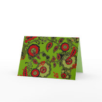Christmas Paisley Card