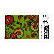 Christmas Paisley Stamp