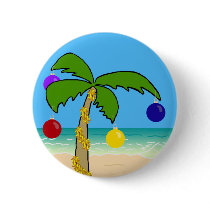 Christmas Palm Tree buttons