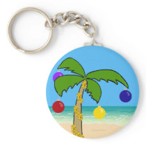 Christmas Palm Tree keychains