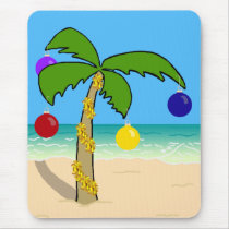 Christmas Palm Tree mousepads