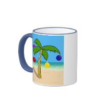 Christmas Palm Tree mugs