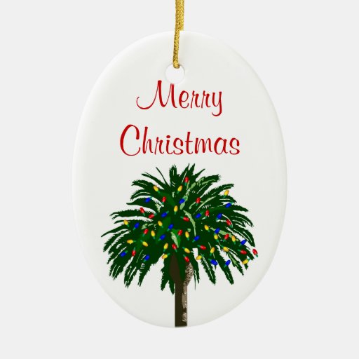 christmas palm tree ornament zazzle christmas palm tree ornament zazzle