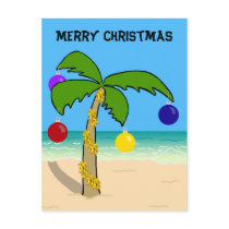 Christmas Palm Tree postcards