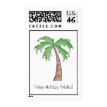 Christmas Palm Tree Stamp