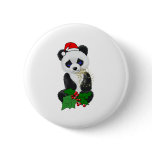 Christmas Panda Pin