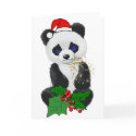 Christmas Panda cards