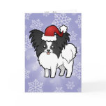 Christmas Papillon Card