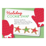 Christmas Party Cookie Exchange Invitations