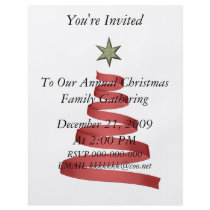 Christmas Party Gathering Flyer