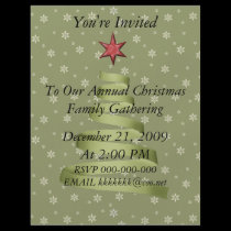Christmas Party Gathering Flyer by forbes1954 Christmas Party Gathering Flyer