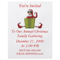 Christmas Party Gathering Flyer