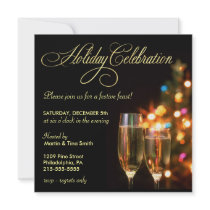 Christmas Party - Holiday Celebration Invitations by SquirrelHugger Christmas Party - Holiday Celebration Invitations