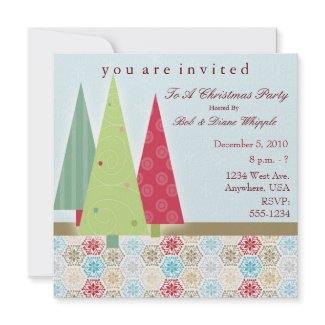 Christmas Party Invitation invitation