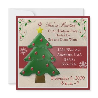 Christmas Party Invitation