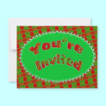 Christmas party invitations