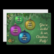 Christmas Party invitations