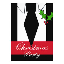 Christmas party invitation