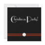 Christmas Party Invitation in Black and White