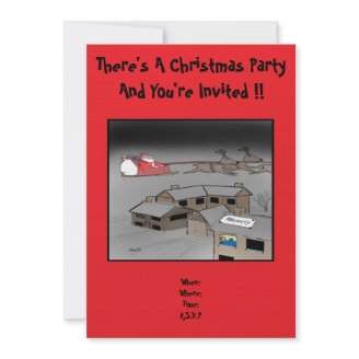 Christmas Party Invitation: Naughty Or Nice