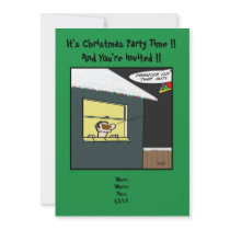 Christmas Party Invitation: Prancers Present