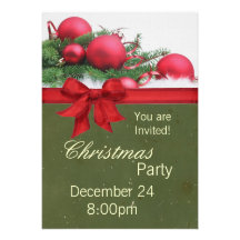 Christmas Party Invitations