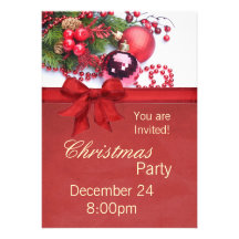 Christmas Party Invitations