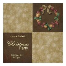 Christmas Party Invitations