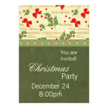 Christmas Party Invitations