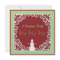 Christmas Party Invitations by Molly Harrison