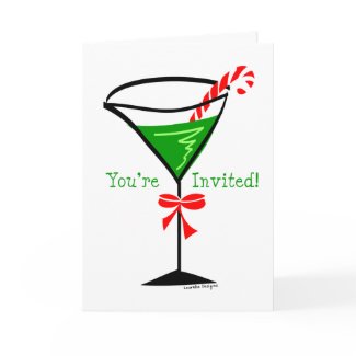 Christmas Party Invitations card